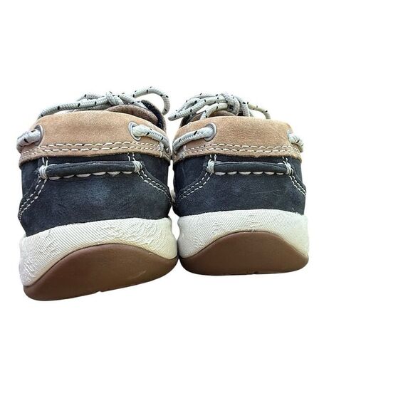 Rockport Works Women's Steel Toe Boat Shoes Blue Size 8 Wide Slip Resistant - Picture 11 of 13